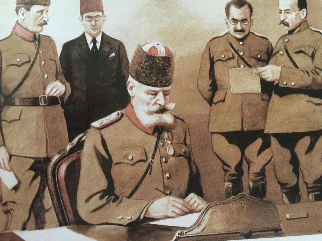 Συμφωνία παράδοσης πόλης στο χωριό Τόπσιν