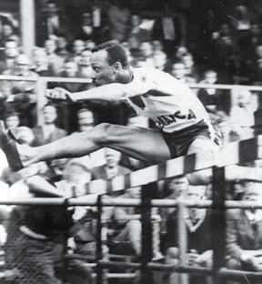 Husker Olympians 1912 (Stockholm) Lewis Anderson (USA), 1,500-meter run, DNQ. 1936 (Berlin) Sam Francis (USA), shot put, fourth. 1956 (Melbourne) Keith Gardner (Jamaica), 110-meter hurdles, DNQ.