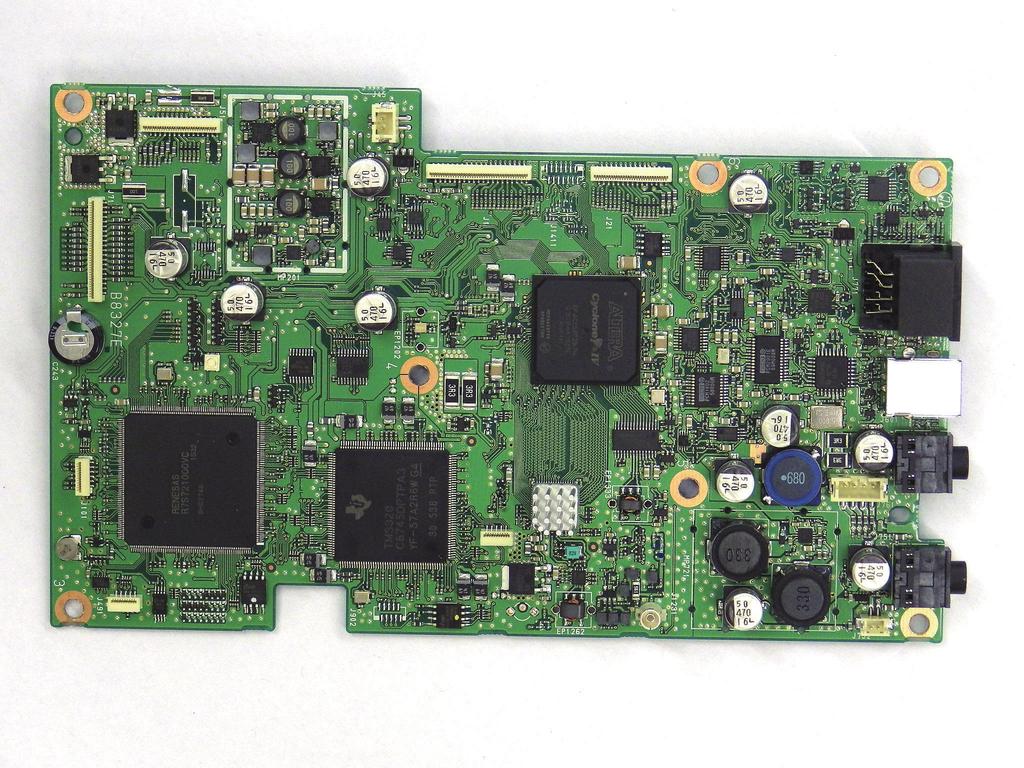 SECION INSIDE VIEWS MAIN UNI D/A CONVERER (IC) US HU (IC) DC AMP (IC) US HU CLOCK ( MHz) (X) DAA LINE UFFER (IC0) US RIDGE (IC) AF AMP (IC) ANALOG SW (IC) DC AMP (IC) D/A CONVERER (IC) AF AMP (IC) US