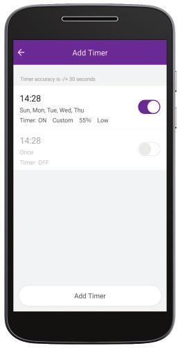 It will display the task scheduler set