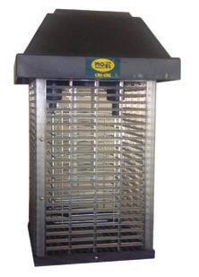 Διαστάσεις: 400x110x525mm. Βάρος: 3.5Kg. Ισχύς: 20Watt/230Volt. Μοντέλο SP13040. Τιμή: 58,50 Εντομοπαγίδα ηλεκτρική KARAMCO, Κίνας.
