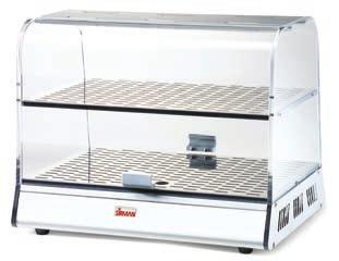 Διαστάσεις: 57x57x78cm. Τιμή: 380 Βιτρίνα ουδέτερη μονή επιτραπέζια. Κατασκευαστής SAYL Ισπανίας.