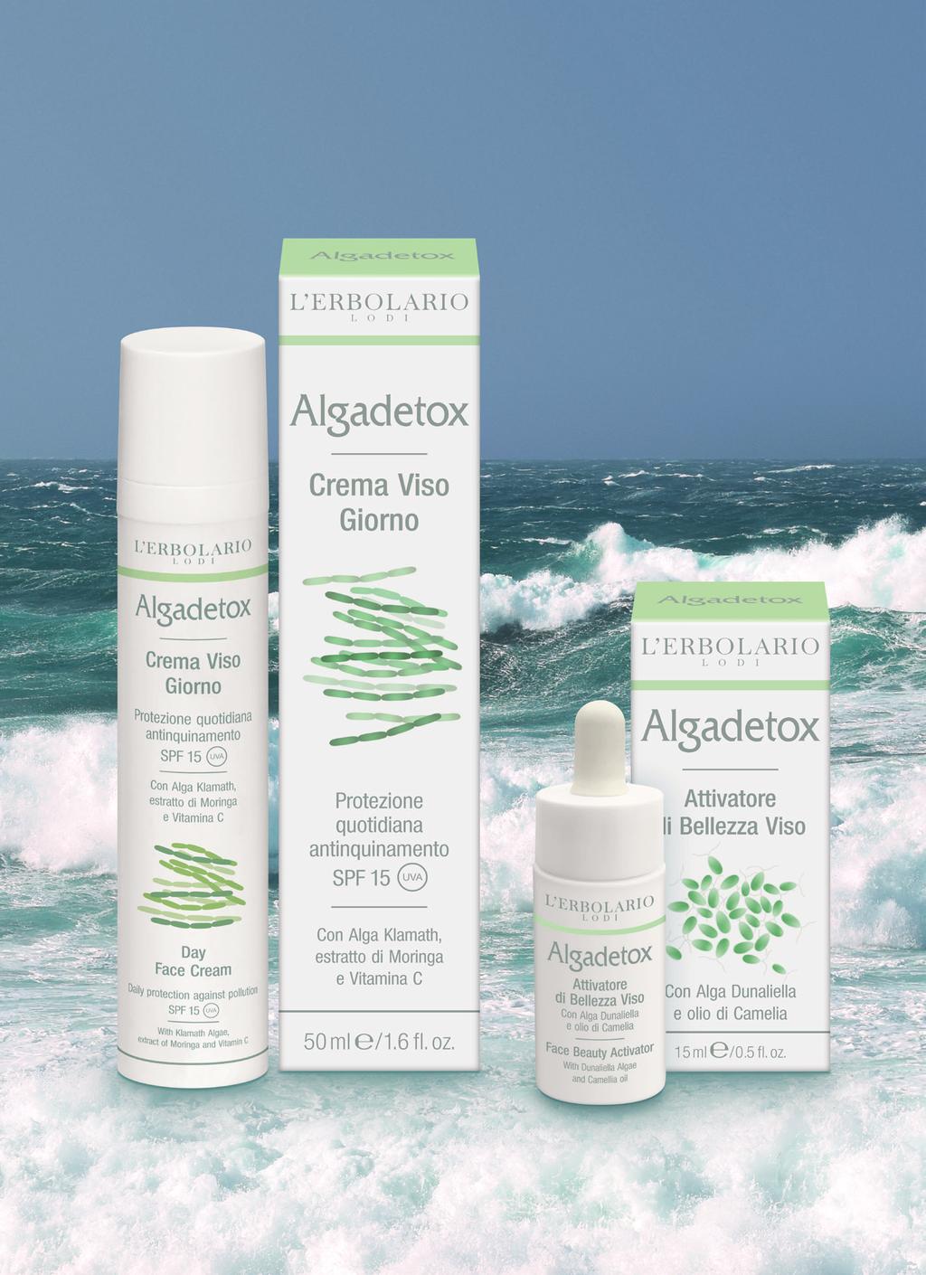 Ελαιώδες gel καθαρισμού και απολέπισης Για την αποτοξίνωση και εξυγίανση της επιδερμίδας Με Alga Laminaria, Θαλάσσια Λεβάντα και μικροσφαιρίδια Jojoba.