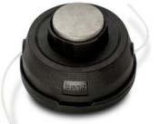B: Nylon head 1. Slide washer (1) onto gear shaft 2.
