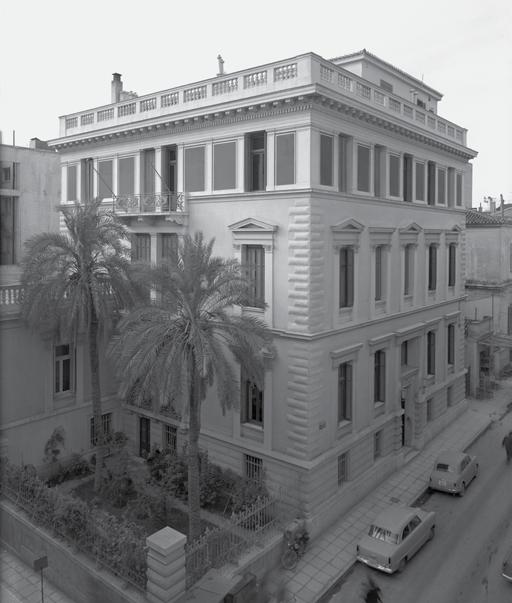 ΙΣΤΟΡΊΑ ΤΗΣ ΈΡΕΥΝΑΣ ΚΑΙ ΤΟΥ ΙΝΣΤΙΤΟΎΤΟΥ ΕΠΑΝΑΛΕΙΤΟΥΡΓΙΑ ΤΟΥ ΙΝΣΤΙΤΟΥΤΟΥ 2 DAI Athen, Gebäude 1956 nach umfangreichen Restaurierungsarbeiten DAI Athen, το κτήριο το 1956, ύστερα από εκτεταμένες