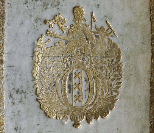 NACHLASS KARL BURESCH INSTITUTS- UND FORSCHUNGSGESCHICHTE 3 Wappen der Stadt Amsterdam Έμβλημα της πόλης Amsterdam Amersfoort, Enschede, Gouda, Schiedam (Abb. 4) und Zwolle zuordnen.
