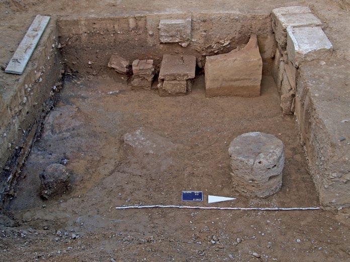 ΈΡΕΥΝΕΣ ΠΕΔΊΟΥ ΟΛΥΜΠΙΑ 2 Olympia, Q 17.1, Töpferofen und christliche Gräber Ολυμπία, Q 17.