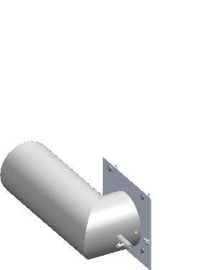 3) Sigillare con del silicone (no cementante) la giunzione tra il raccordo scarico fumi e la staffa (vedi paragrafo ONOTTO SRO U del libretto istruzioni allegato al prodotto). ig.