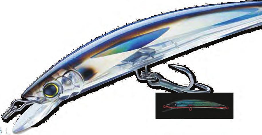 F1150 F1149 CRYSTAL 3D MINNOW FLOATING (F) & SINKING (S)