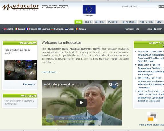 net) A Best Practice Network (BPN) econtentplus 2008 EC programme (ECP- 2008-EDU-418006)
