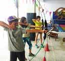 Days (World Games Day, Aqua Fun Day, Stars and Stripes Day) Kid Art Splash [Triathlon, Water Basket, Water Polo, Water Fun, Stand Up Paddle (SUP)] Keep Fit (Field Hockey, Archery, Basketball,