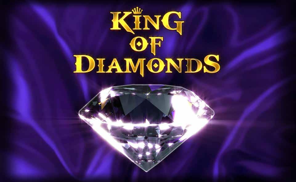 3.3.1 KING OF DIAMONDS / ΠΕΡΙΓΡΑΦΗ To ÇKing of DiamondsÈ είναι ένα παιχνίδι βασισμένο σε κυλίνδρους, όπου όλα τα κέρδη αποδίδονται για συνδυασμούς σύμβολων σε παρακειμένους κυλίνδρους, από τα