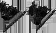 300-11-379-03 Μαύρο Black 310-11-414-00 Μαύρο Black 310-11-156-00 Δεξί σέτ Right set Τάπα μπινιού Μ11379 End