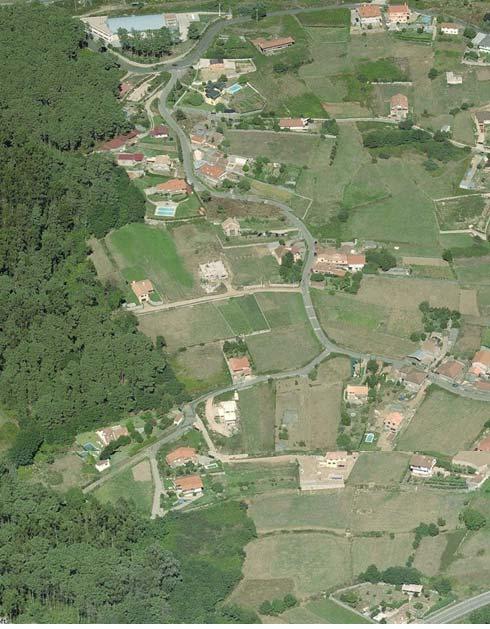 Núcleo de Marcosende (Zamáns) na actualidade Zona norte do núcleo de Marcosende