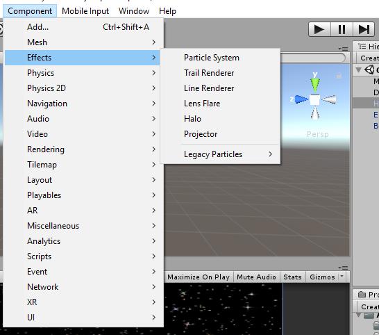 4.3. ΤΑ ΒΑΣΙΚΑ ΣΥΣΤΑΤΙΚΑ ΚΑΘΕ GAMEOBJECT: COMPONENTS 4.3.1 Τι είναι ένα Component; Κάθε Component συμβολίζει κάποια διαφορετική λειτουργία του GameObject.