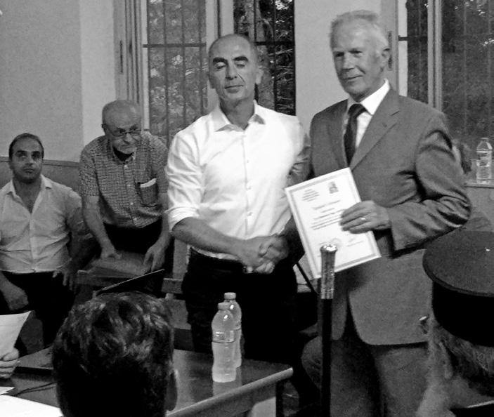 Κυρίες και κύριοι οι δωρητές αποτελούν για το χωριό μας μέγα ηθικό κεφάλαιο και δικαιούνται της τιμής και της ευγνωμοσύνης όλων μας.