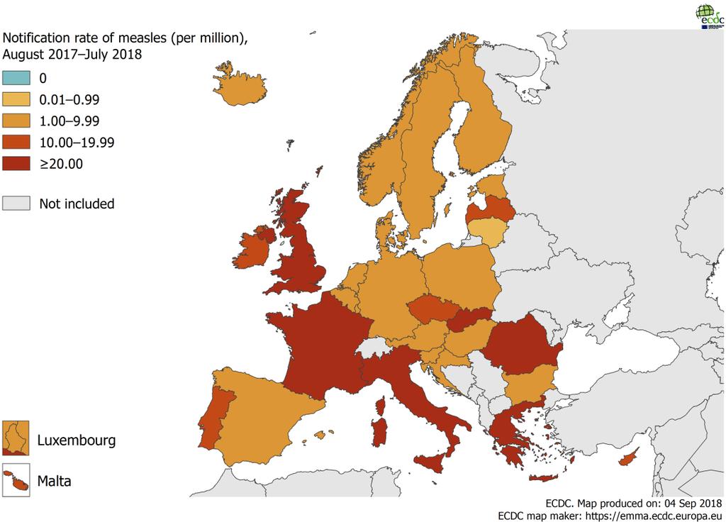 Ιλαρά Πηγή : https://ecdc.europa.eu/sites/portal/files/images/emmo_rates_last12months_meas_3.