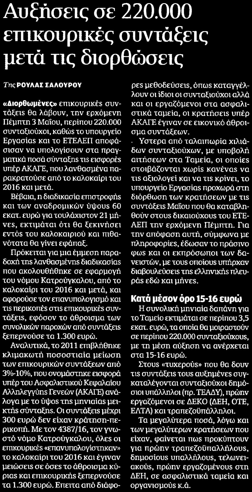ΔΙΟΡΘΩΣΕΙΣ