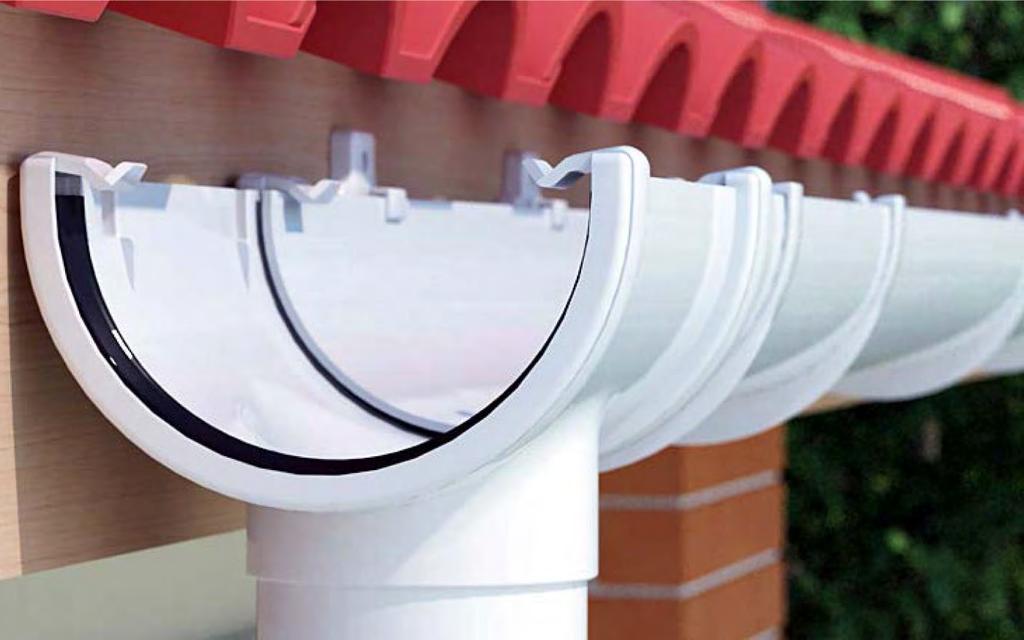 ΣΥΣΤΗΜΑΤΑ ΥΔΡΟΡΡΟΩΝ (PVC) - NOR 120/Ø80 GUTTER SYSTEM - NOR 120/Ø80 ΣΥΣΤΗΜΑΤΑ ΥΔΡΟΡΡΟΩΝ (PVC) NOR 120/Φ80 GUTTER SYSTEMS (PVC) - NOR 120/Φ80