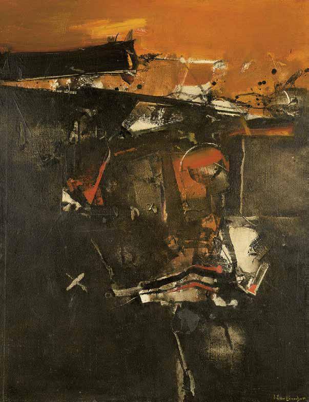 6 Γιάννης Σπυρόπουλος (1912-1990) Antilogos N [1968] υπογεγραμμένο κάτω δεξιά: Ι.