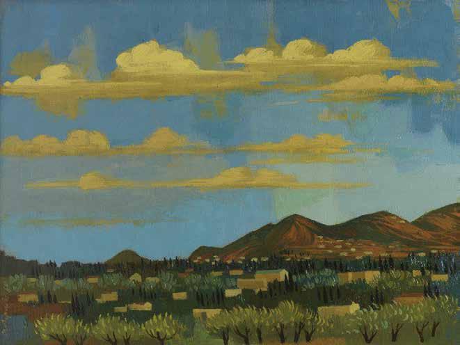 31 Αγήνωρ Αστεριάδης (1898-1977) Ελαφριά συννεφιά (Μαρούσι προς Αγ.