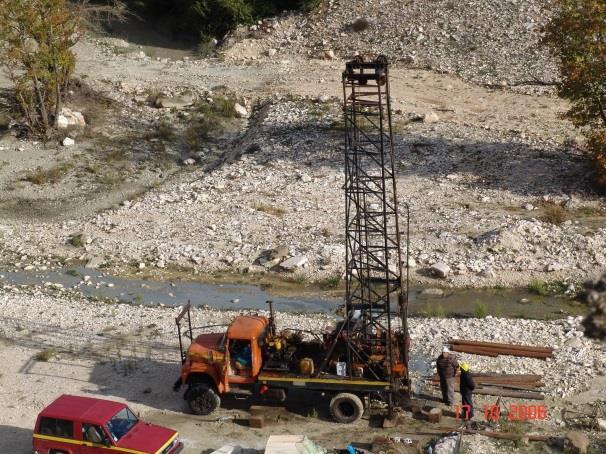 Τεχνικογεωλογική χαρτογράφηση και μελέτη CrossHοle Testing στις