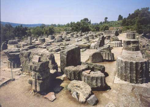 Εικόνα 17 : Ο ναόσ του Δύα ςτην Ολυμπύα http://users.