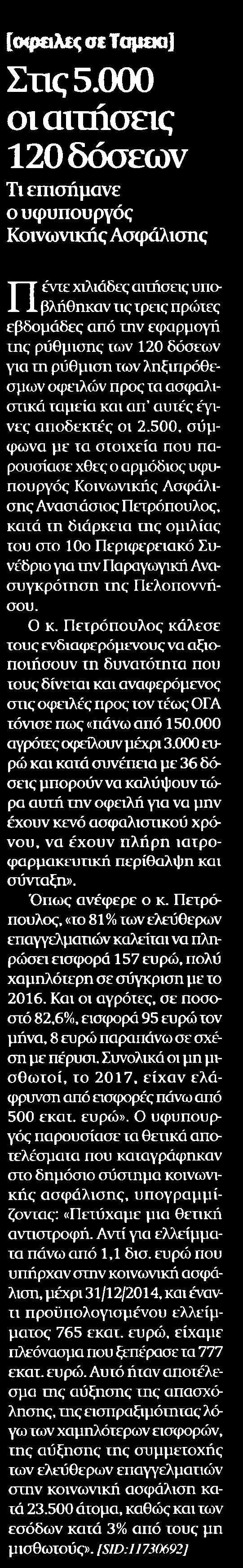 ΔΟΣΕΩΝ Μέσο:.