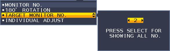 ControlSync Η λειτουργία ControlSync ελέγχει ταυτόχρονα όλες τις δευτερεύουσες οθόνες που είναι συνδεδεμένες στην ίδια κύρια οθόνη.