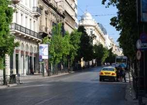 Η Σταδίου είναι μία οδός με μεγάλη σημασία στο οδικό σύστημα καθώς ενώνει την Ομόνοια με το Σύνταγμα και διαπερνά την παλαιά Βουλή.