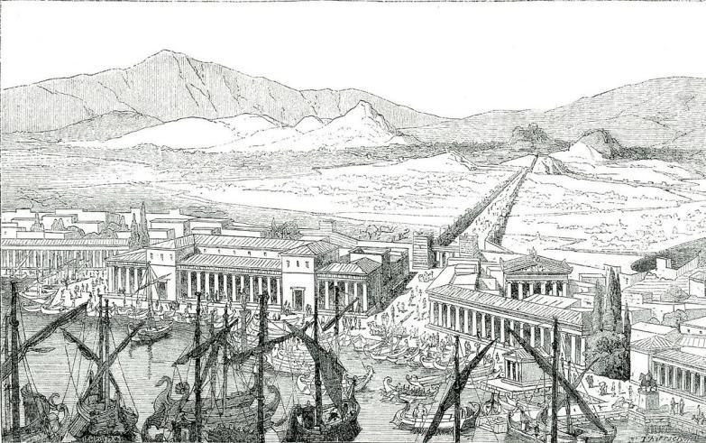 καταστροφή από τον Ρωμαίο αυτοκράτορα Σύλλα, ο οποίος λεηλάτησε την πόλη το 86 π.χ.