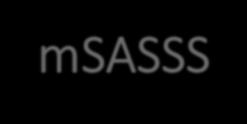 msasss MEASURE 1: Καμία μεταβολι ςτο msasss ςτα 2 ζτθ ακόμα και ςτουσ αςκενείσ με προχωρθμζνθ νόςο φνολο πλθκυςμοφ Αςκενει σ με ςυνδεςμόφυτα* Αςκενει σ με αυξθμζνθ CRP* 0.47 18 16 14 0.