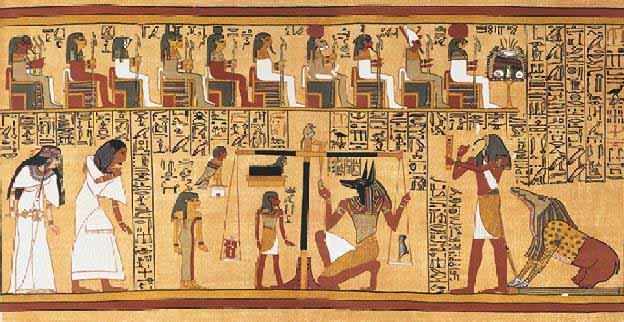 Αιγυπτιακή Βίβλος των Νεκρών Είναι πολλά και όχι ένα.