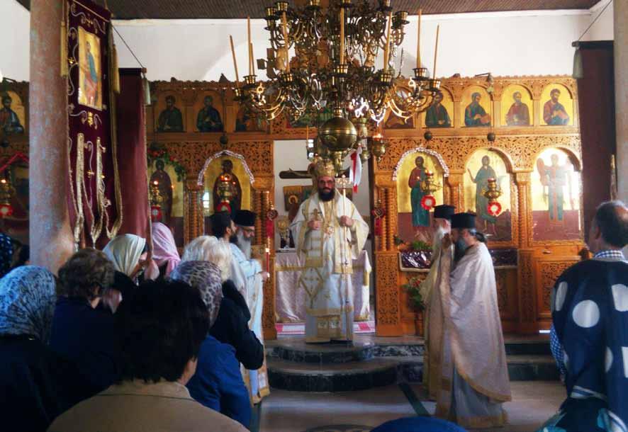 ΤΗΣ ΟΡΘΟΔΟΞΙΑΣ στὴν Μονὴ τῶν Ἁγίων Πατέρων στὸ Προβάτειον ὄρος στὴν Χίο, τελέσθηκε ἱερὰ Ἀγρυπνία ἀπὸ τὸν Ἡγούμενο Ἀρχιμ. π. Ἀθανάσιο, στὸν Μεγάλο Ἑσπερινὸ τῆς ὁποίας συμμετεῖχε καὶ ὁ Αἰδ. Πρωτ. π. Μιχαὴλ Κωνσταντινίδης.