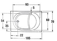 60 cm 120 x 70 156,00 ΚΩΔΙΚΟΣ-CODE: 523 ΔΙΑΣΤΑΣΕΙΣ-DIMENSIONS: 105 X 70 X h.