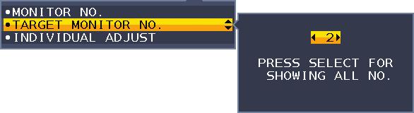 ControlSync Η λειτουργία ControlSync ελέγχει ταυτόχρονα όλες τις δευτερεύουσες οθόνες που είναι συνδεδεμένες στην ίδια κύρια οθόνη.
