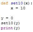 Κεφ.6 Συναρτήσεις Στο παραπάνω παράδειγμα (κώδικας 6.2) με την κλήση compare(7,9) τα ορίσματα είναι οι τιμές 7 και 9, και δίνονται ως τιμές στις παραμέτρους a και b αντίστοιχα.