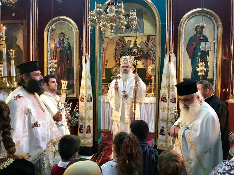 Τσιμισλία μὲ τοὺς Ἀδελφοὺς τῆς Ρωσικῆς Ἐκκλησίας τῆς Διασπορᾶς. Στὴν Θ. Λειτουργία προΐστατο ὁ Πρωθιεράρχης τῆς ΡΟΕΔ Σεβ. Μητροπολίτης κ.