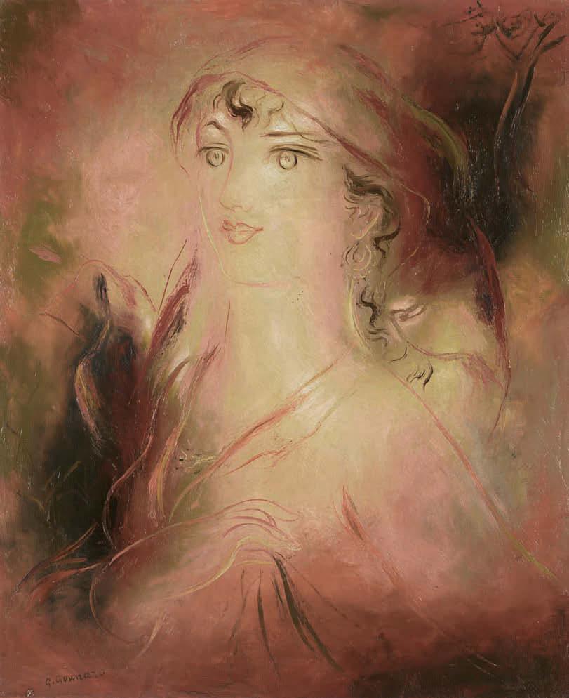 31 Γεώργιος Γουναρόπουλος (1889-1977) Κορίτσι υπογεγραμμένο κάτω