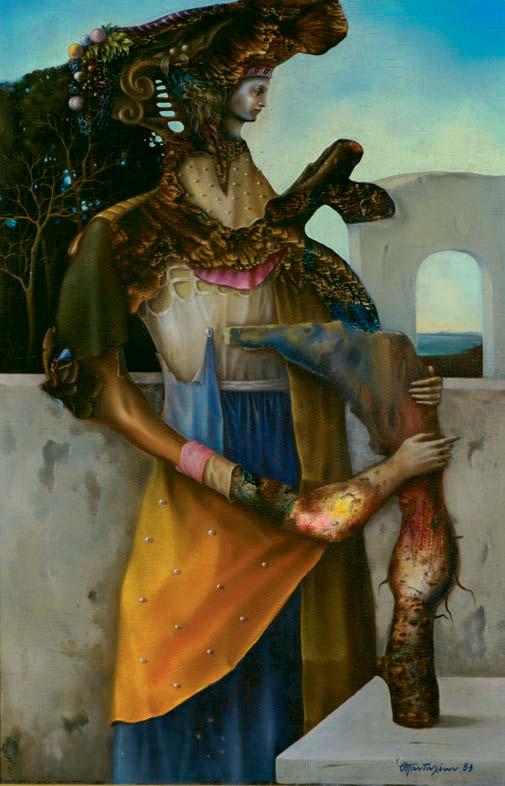 Πανταλέων, Αθήνα, Ζυγός, 1983 (εικονίζεται στη σ. 41). 75 Θεόδωρος Πανταλέων (γ. 1945) Χωρίς τίτλο υπογεγραμμένο και χρονολογημένο κάτω δεξιά: Θ.