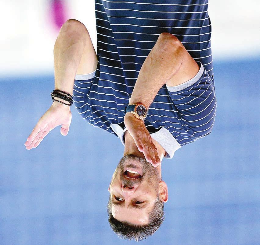ΤΡΙΤΗ 24 ΙΟΥΛΙΟΥ 2018 SPORTDAY ΑΕΚ 15 Super League ΔΙΑΘΕΣΙΜΟΣ ΚΑΙ ΜΑΛΛΟΝ ΕΤΟΙΜΟΣ ΓΙΑ ΤΟ ΒΑΣΙΚΟ ΣΧΗΜΑ ΣΤΟ ΦΙΛΙΚΟ ΜΕ ΤΟΝ ΑΡΗ ΘΑ ΕΙΝΑΙ Ο ΛΟΥΚΑΣ ΜΠΟΓΕ «ΟΙ ΟΜΙΛΟΙ ΑΠΑΙΤΟΥΝ ΥΠΕΡΒΑΣΕΙΣ» Ο ΜΑΡΙΝΟΣ ΟΥΖΟΥΝΙΔΗΣ