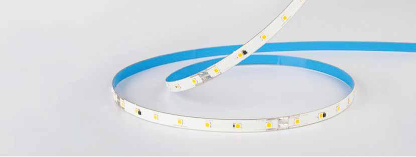 Ταινίες LED Εσωτερικων χώρων IP20 LED Posledi 5-year warranty Stabilized Current Made In China CE Cert Approved Protection Degree Γενικές πληροφορίες Τα LED χρησιμοποιούν ένα μικροτσίπ (μεγέθους 1