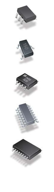 Transient Voltage Suppressor (TVS) Diode Arrays Absolute Max. Ratings (TA = 2 C) Vwm Vc Ipp Electrical Characteristics (TA = 2 C) Vbr min. Ct typ (pf) CDSOT26-T0 SOT2-6.0 21 17 6.
