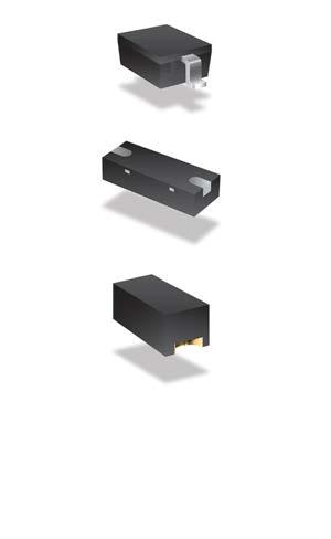 Discrete Standard Capacitance Transient Voltage Suppressor (TVS) Diodes Ipp Vc Ipp Ppk Vbr min. (W) CD0201-T20C 0201 20 4 22.8 10 CDSOD2-T0S SOD-2 1. 42 00 6 0 CDSOD2-T08S SOD-2 8 16.9 4 00 8.