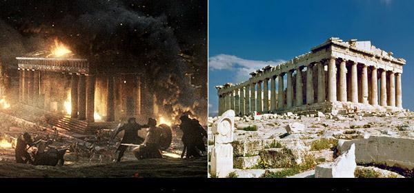 Η εικόνα της Αθήνας έχει κάποιες ανακρίβειες.