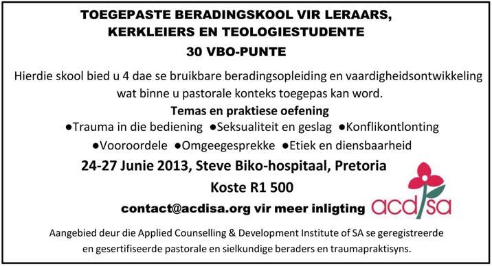 of deoudepastorie.victoriawest@gmail.com Navrae oor inhoud van program aan Pieter by 082 332 5782 of pieterjanob@gmail.