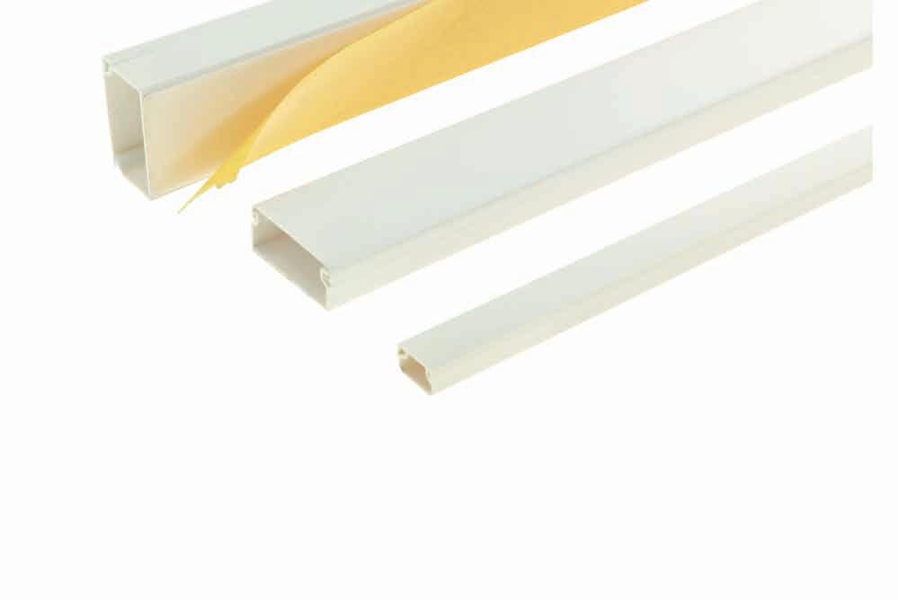 4016 Κανάλι PVC με καπάκι, λευκό, Διαστάσεων ΠxY (mm) 40x16mm 84m 1,00 489. 4025 Κανάλι PVC με καπάκι, λευκό, Διαστάσεων ΠxY (mm) 40x25mm 80m 1,15 489.