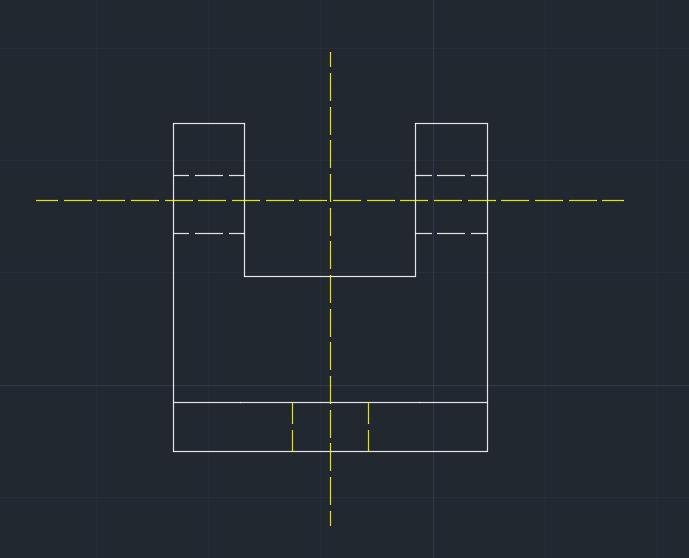 5 o LineType Στο AutoCAD πολλές φορές είναι απαραίτητο να πρέπει να ορίσετε τύπο γραμμής σε ορισμένα αντικείμενα σε ένα σχέδιο για να δηλώσετε ένα άξονα ή στοιχεία τα οποία δεν εμφανίζονται σε μία