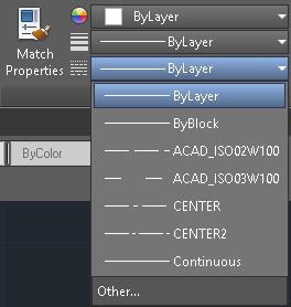 By layer Είναι ο τύπος που έχει εφαρμοστεί από το Layer του αντικειμένου και είναι και ο προεπιλεγμένος του προγράμματος.