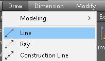 Ενότητα 2 η - Εντολές Σχεδιασμού 1 ο - Line Με την εντολή Line μπορείτε να δημιουργήσετε μια σειρά από συνεχόμενα τμήματα γραμμών, ορίζοντας το αρχικό και το τελικό σημείο ή ορίζοντας το αρχικό